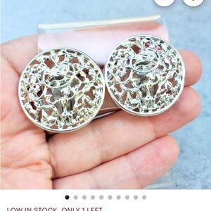 Elegant Silver Filigree Earrings